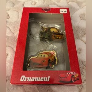 Hallmark - Disney Pixar CARS “ Mater Tows McQueen” Movie Christmas Ornaments